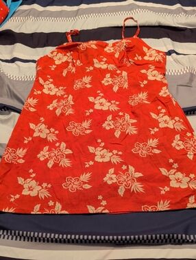 wild fable Red Floral Mini Dress